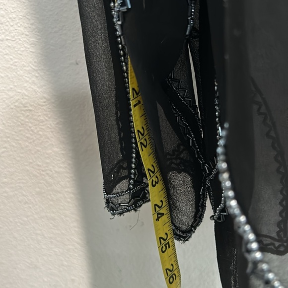 JMD transparent metallic beaded jacket - Picture 4 of 5